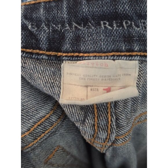 Banana Republic Women's Jeans Contoured Boot Cut Low Rise Blue Size 12 Classic - Picture 6 of 8